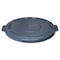Rubbermaid Commercial Trash Can Lid, Gray, Plastic, 24.5 in W/Dia FG264560GRAY - alternate 3